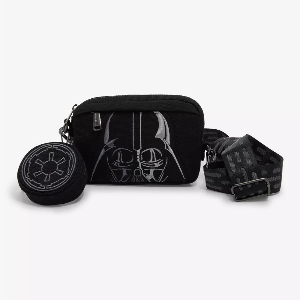 Loungefly Star Wars Darth Vader Sling Bag With Coin Purse